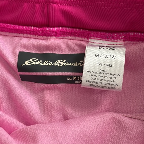 GIRL'S Eddie Bauer Youth Reversible 4 Piece Swim Set Size 10/12 - Picture 6 of 11